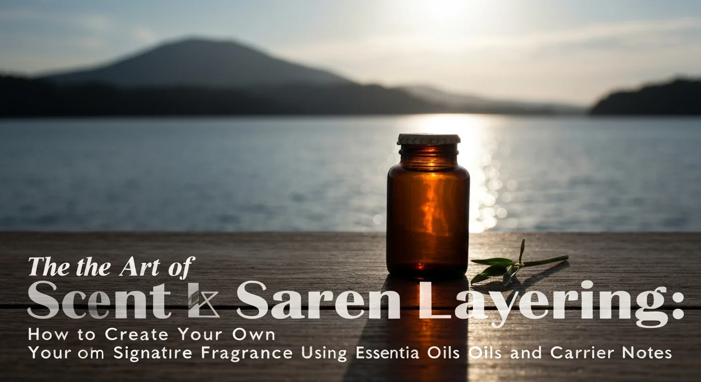 The Art of Scent Layering: How to Create Your Own Signature Fragrance Using Essential Oils and Carrier Notes
