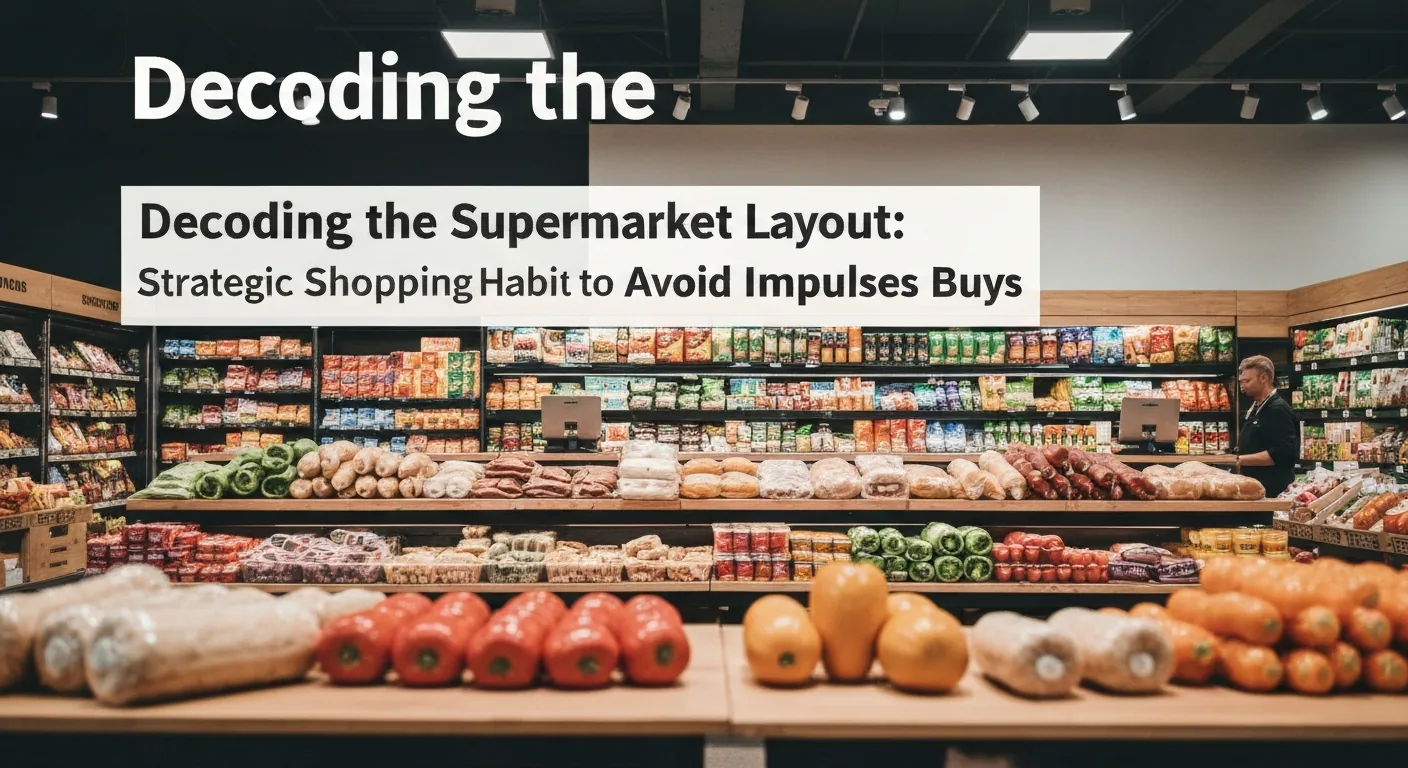 Decoding the Supermarket Layout: Strategic Shopping Habits to Avoid Impulse Buys