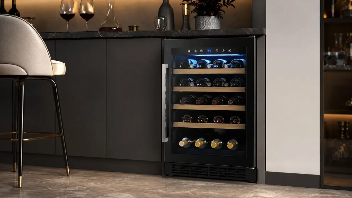 Upstreman 24-Bottle Wine Cooler: A Smart Choice for Compact Wine Storage and Home Entertaining