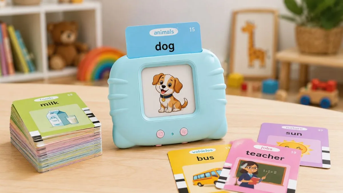 Airbition Talking Flash Cards for Toddlers: A Smart Screen-Free Learning Tool for Early Language Development